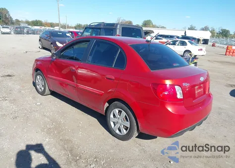 2010 Kia Rio Lx from USA, damaged, VIN KNADH4A39A6651472